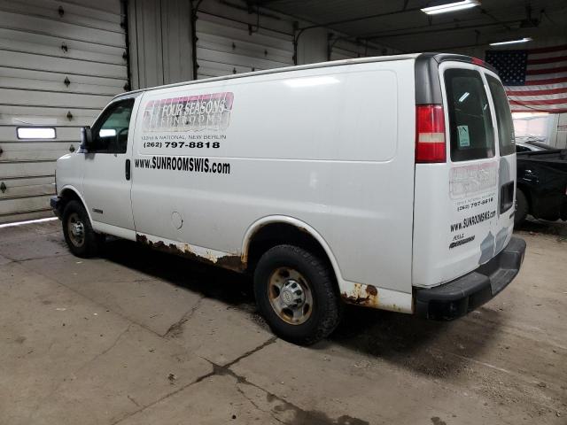 CHEVROLET EXPRESS G2 2006 white  gas 1GCGG25V561233384 photo #3