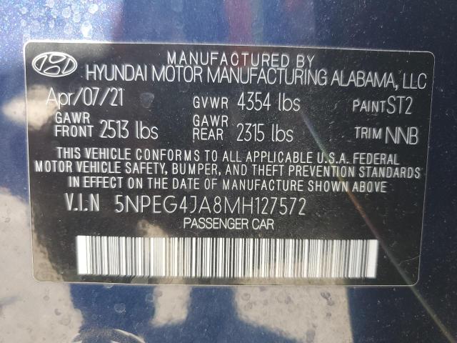 2021 HYUNDAI SONATA SE - 5NPEG4JA8MH127572