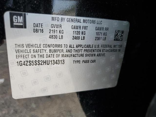 2017 BUICK LACROSSE P 1G4ZS5SS2HU134313