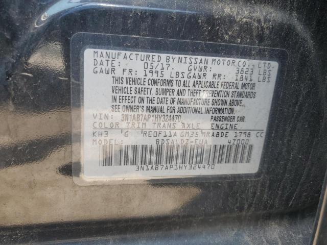 2017 NISSAN SENTRA S - 3N1AB7AP1HY324470