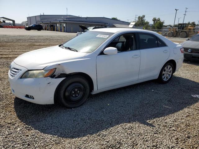 TOYOTA CAMRY CE 2007 white  gas 4T1BE46K07U714803 photo #1