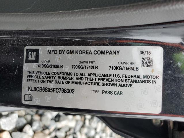 2015 CHEVROLET SPARK LS - KL8CB6S95FC798002
