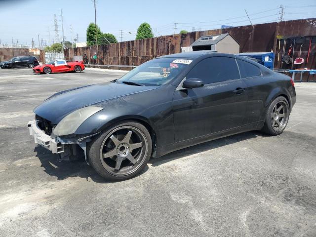 INFINITI G35 2004 black  gas JNKCV54E64M805340 photo #1