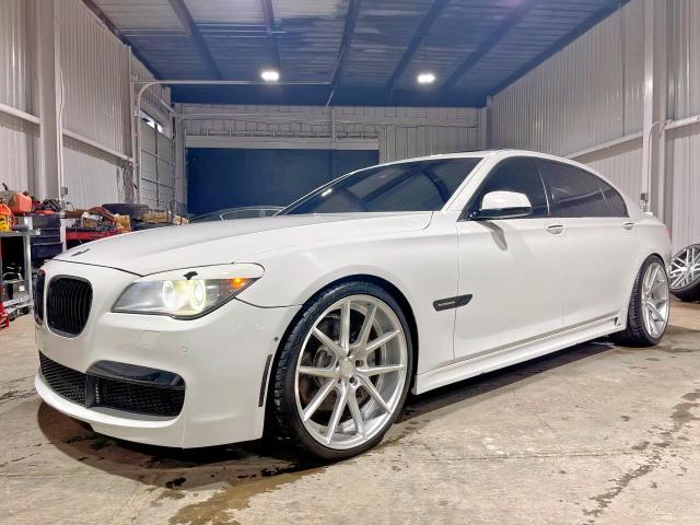 BMW 750 LI 2010 white  gas WBAKB8C58ACY64395 photo #3