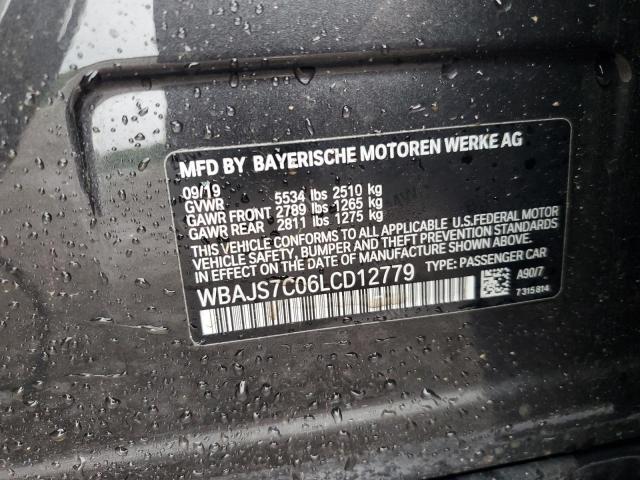 2020 BMW M550XI WBAJS7C06LCD12779