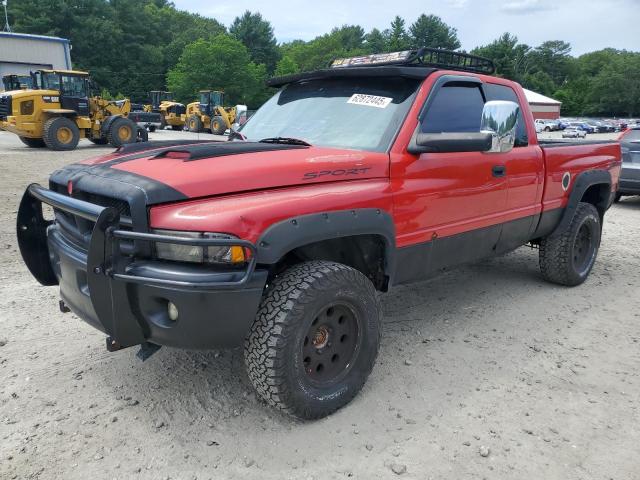 DODGE RAM 1500 2001 red 4dr ext gas 3B7HF13Z01G737150 photo #1