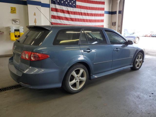 MAZDA 6 S 2005 blue  gas 1YVHP82D655M00453 photo #4