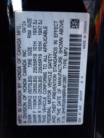 2024 HONDA CR-V SPORT 2HKRS6H99RH812887