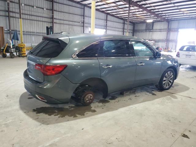 ACURA MDX TECHNO 2014 gray 4dr spor gas 5FRYD4H44EB040188 photo #4