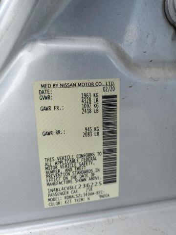 2020 NISSAN ALTIMA SR 1N4BL4CV8LC236225