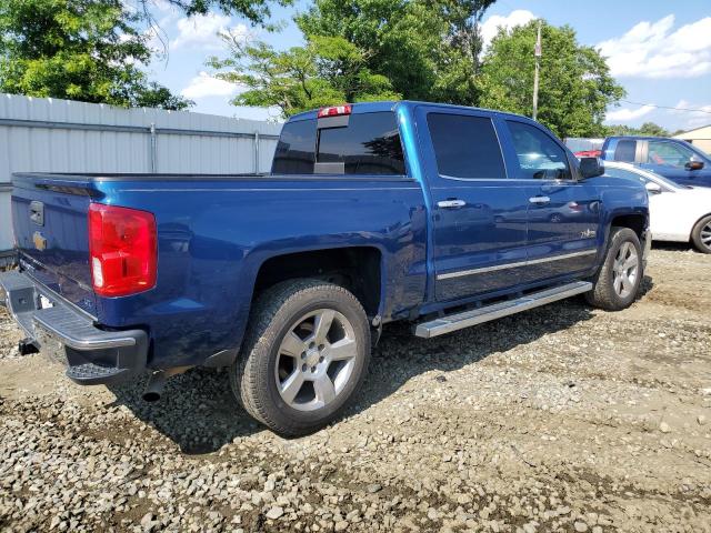 CHEVROLET SILVERADO 2018 blue  Gasoline 3GCUKSEJ2JG195475 photo #4