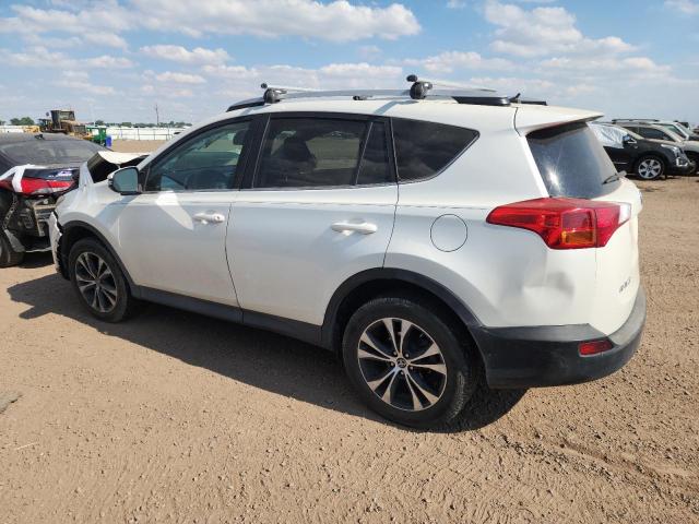 TOYOTA RAV4 LIMIT 2015 white  gas 2T3YFREV2FW134295 photo #3