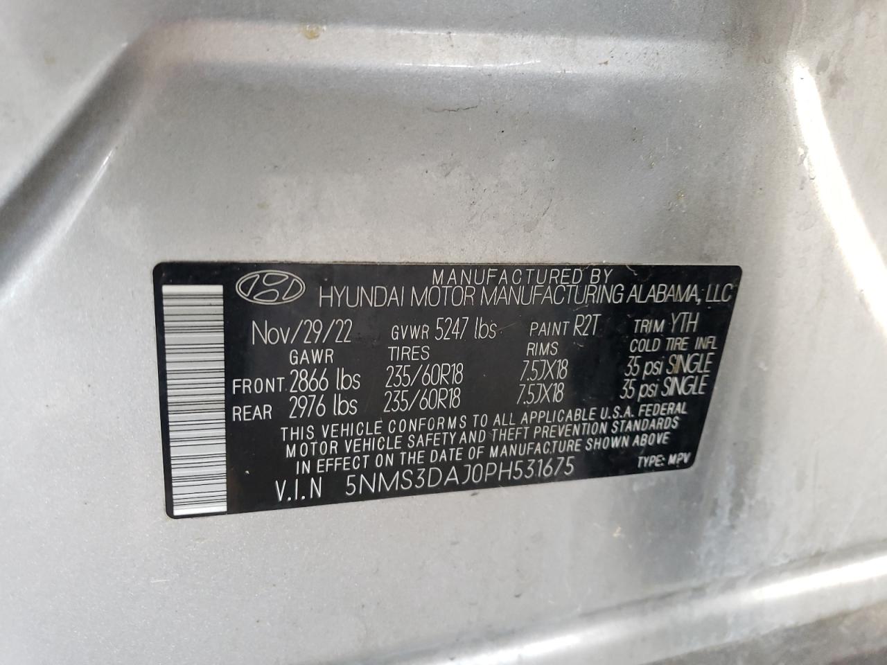 HYUNDAI SANTA FE SEL PREMIUM