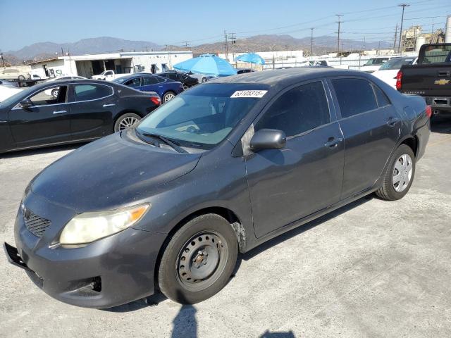 TOYOTA COROLLA BA 2009 charcoal  gas JTDBL40E699042314 photo #1