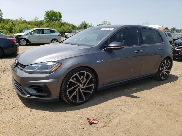VOLKSWAGEN GOLF R 2019 gray  gas WVWWA7AUXKW223664 photo #1