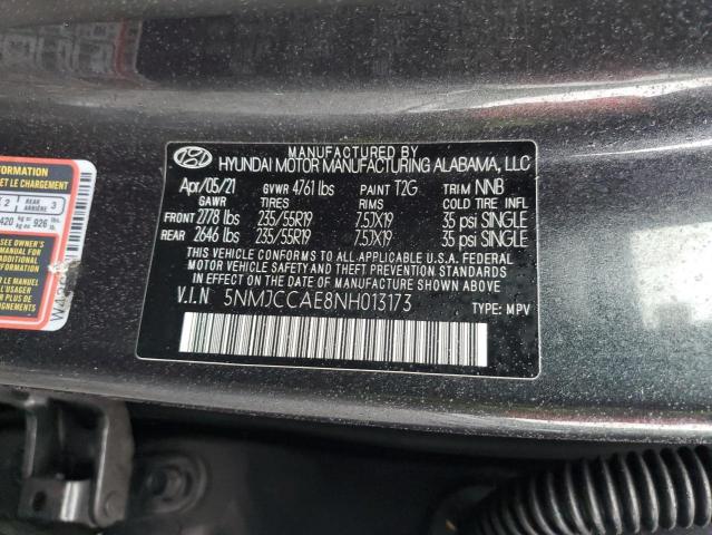 2022 HYUNDAI TUCSON SEL - 5NMJCCAE8NH013173