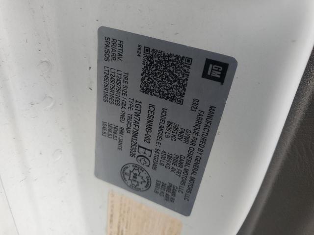 2021 GMC SAVANA G25 1GTW7AF79M1253026