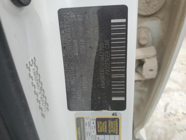 2015 KIA OPTIMA LX KNAGM4A75F5642793
