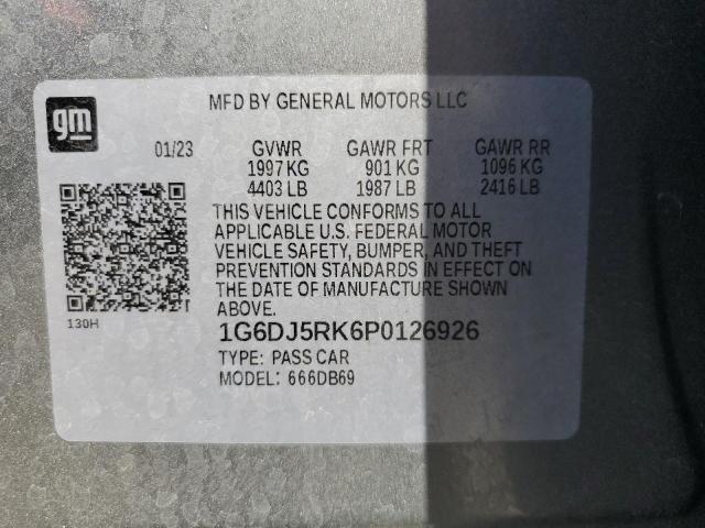 2023 CADILLAC CT4 LUXURY - 1G6DJ5RK6P0126926