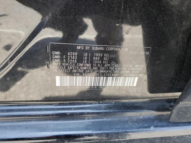 2020 SUBARU IMPREZA 4S3GTAB63L3705438