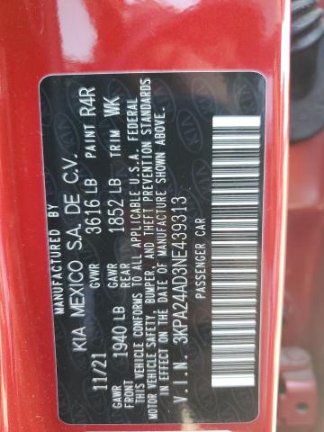 2022 KIA RIO LX - 3KPA24AD3NE439313