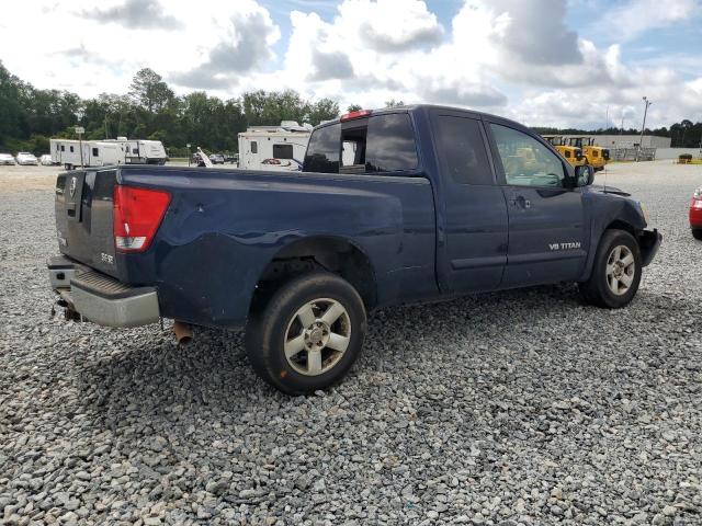 NISSAN TITAN XE 2007 blue  flexible fuel 1N6BA06A87N246665 photo #4