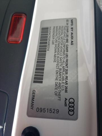 2024 AUDI A5 PREMIUM WAUDACF53RA082314