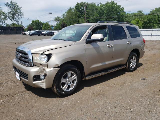 TOYOTA SEQUOIA SR 2008 gold 4dr spor gas 5TDBY64AX8S000488 photo #1