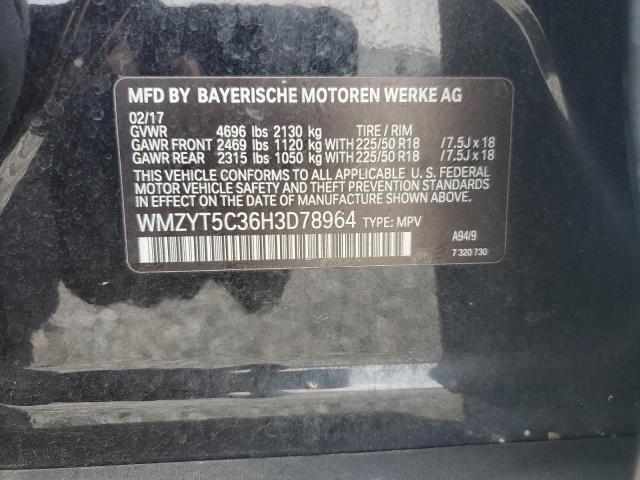 2017 MINI COOPER S C WMZYT5C36H3D78964