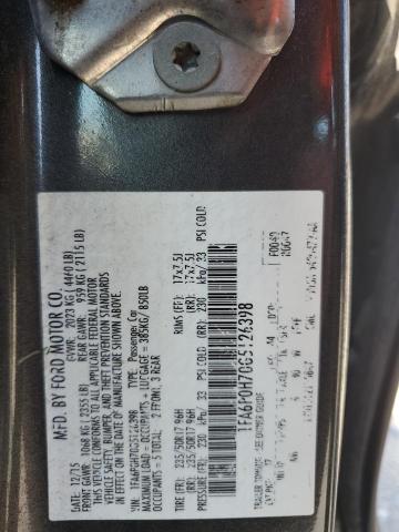 2016 FORD FUSION SE - 1FA6P0H70G5126398