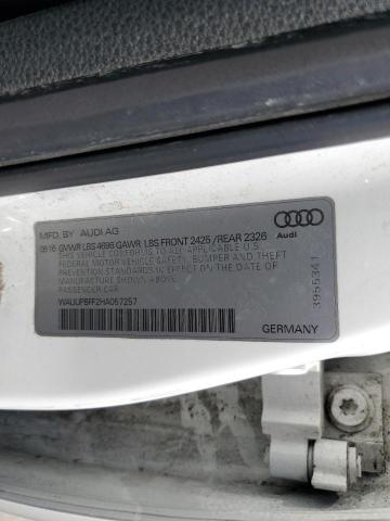 2017 AUDI A3 E-TRON WAUUPBFF2HA057257