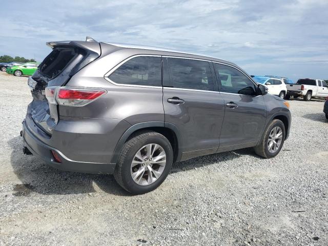 Vin: 5tdkkrfh4es019398, lot: 61849195, toyota highlander xle 20143