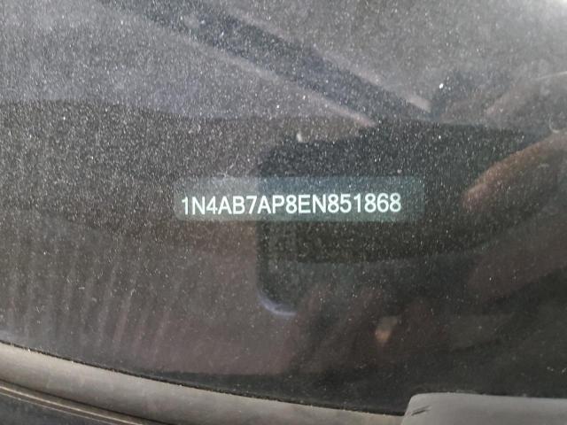 2014 NISSAN SENTRA S - 1N4AB7AP8EN851868