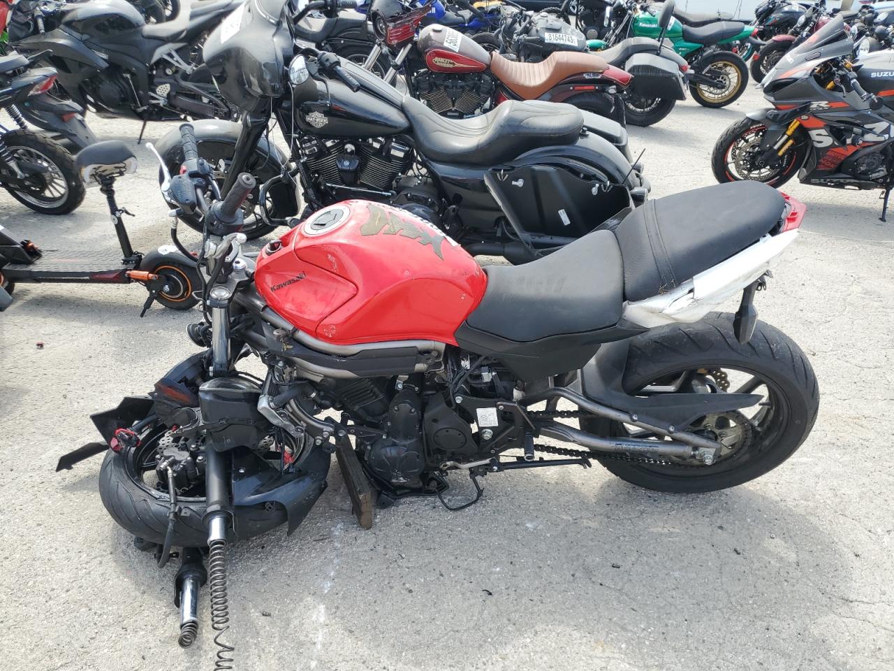 Lot #3309769834 2012 KAWASAKI EX650 EC