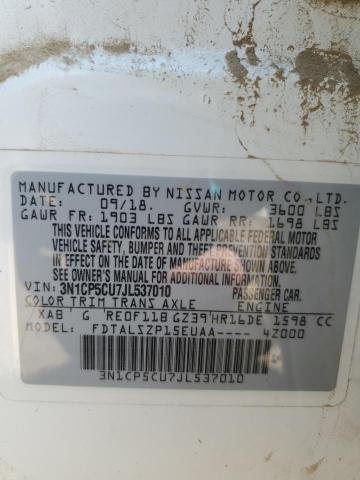 2018 NISSAN KICKS S 3N1CP5CU7JL537010