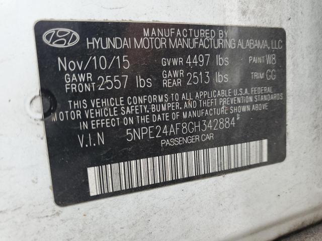 2016 HYUNDAI SONATA SE - 5NPE24AF8GH342884