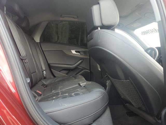 2019 AUDI A4 PREMIUM WAUGMAF45KN017107