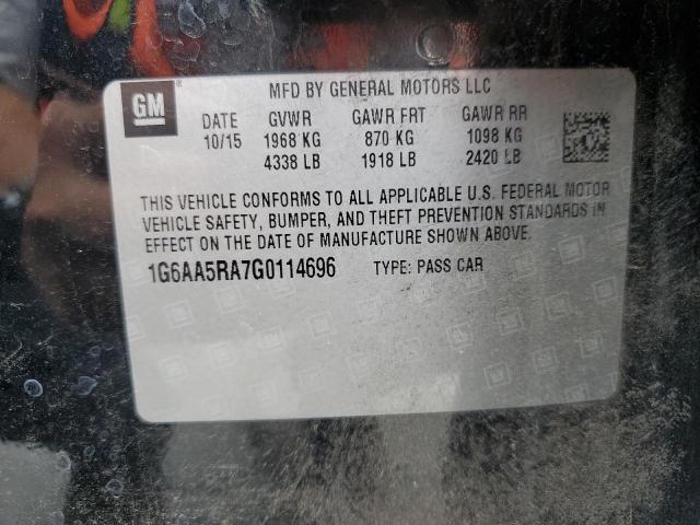 1g6aa5ra7g0114696 - 2016 Cadillac ATS - #61011435
