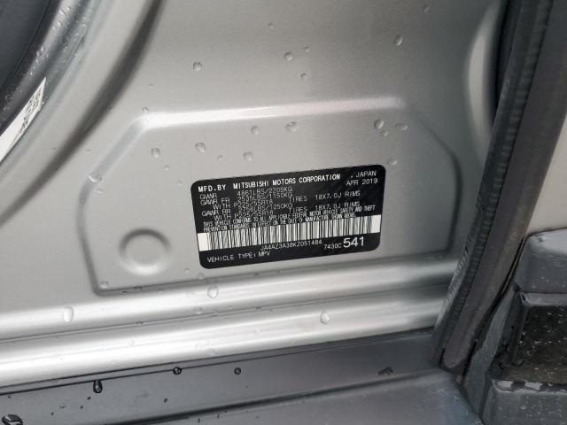 2019 MITSUBISHI OUTLANDER - JA4AZ3A38KZ051484
