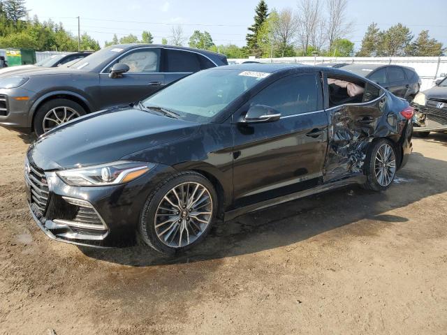 Vin: kmhd04lb3hu318622, lot: 59517755, hyundai elantra sport 2017 img_1