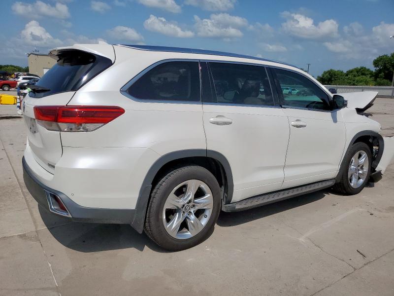 TOYOTA HIGHLANDER 2019 white  gas 5TDYZRFH5KS295655 photo #4
