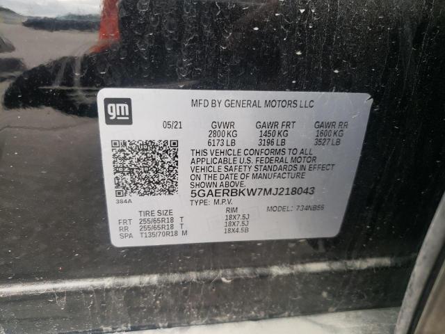2021 BUICK ENCLAVE ES 5GAERBKW7MJ218043