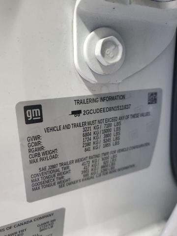 2022 CHEVROLET SILVERADO - 2GCUDEED8N1511837