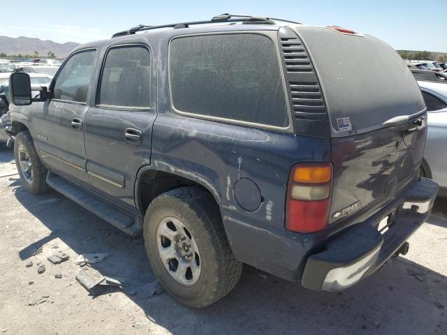 CHEVROLET TAHOE C150 2002 blue 4dr spor gas 1GNEC13T62J328360 photo #3