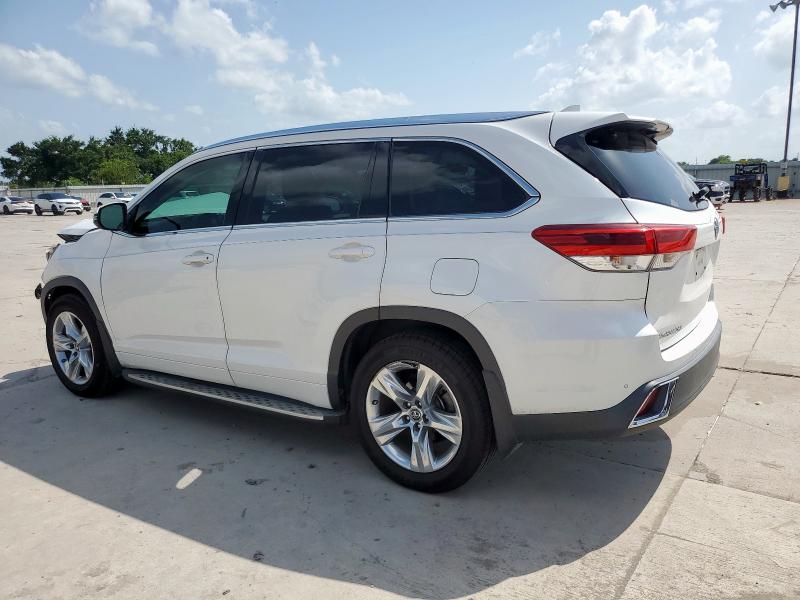 TOYOTA HIGHLANDER 2019 white  gas 5TDYZRFH5KS295655 photo #3