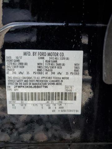 2018 FORD EDGE TITAN 2FMPK3K96JBB07796