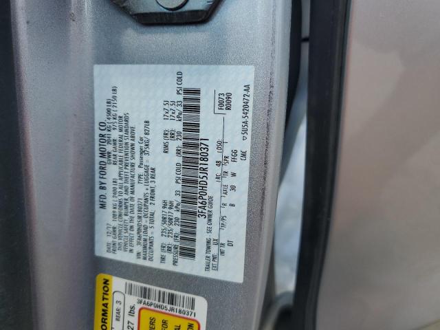 2018 FORD FUSION SE - 3FA6P0HD5JR180371