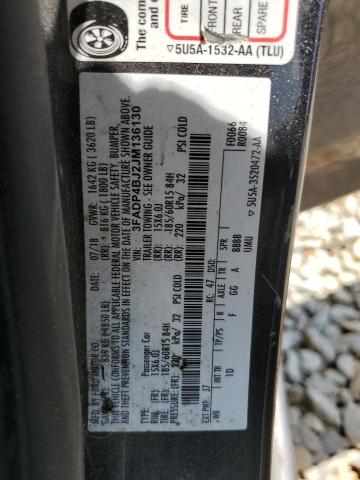 2018 FORD FIESTA SE - 3FADP4BJ2JM136130
