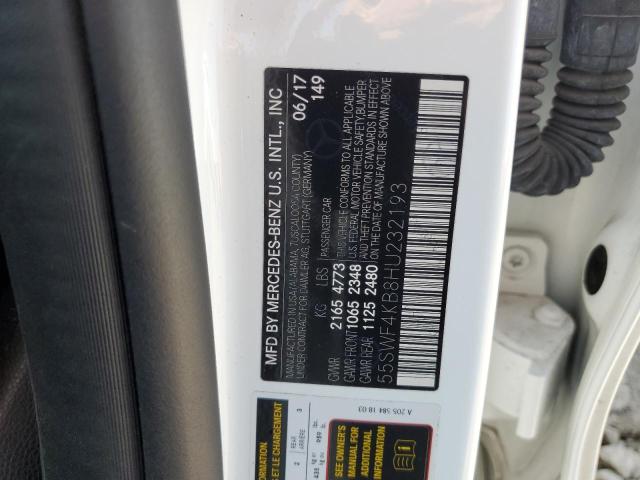 2017 MERCEDES-BENZ C 300 4MAT - 55SWF4KB8HU232193