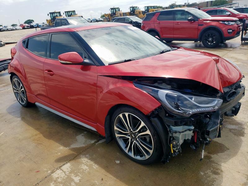 Vin: kmhtc6ae1gu273481, lot: 59571615, hyundai veloster turbo 20164